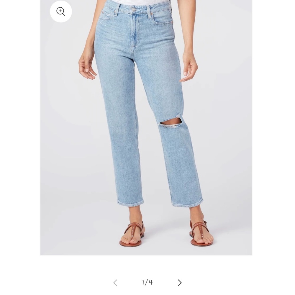 PAIGE Light Blue Denim Jeans